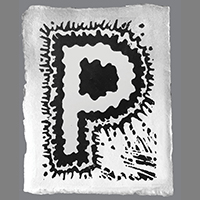'After R. Crumb'  •  Galiano Relief group 2011 print  Theme 'Fonts'